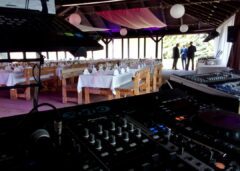 Resort Green Valley - pohled od DJe do pergoly